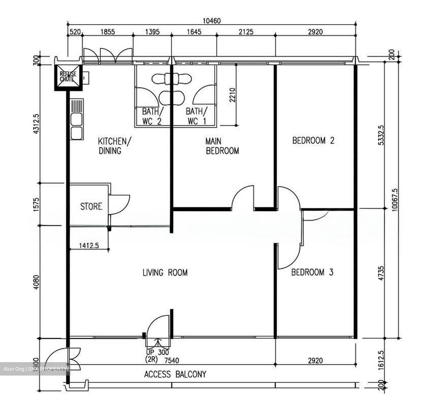 Blk 161 Simei Road (Tampines), HDB 4 Rooms #557942751